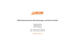 Desktop Screenshot of gds-gmbh.biz